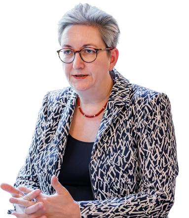 Bundesbauministerin  Klara  Geywitz (SPD).  