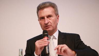 Der frühere EU-Kommissar Günther Oettinger soll die Gröner Group in Energiefragen beraten.