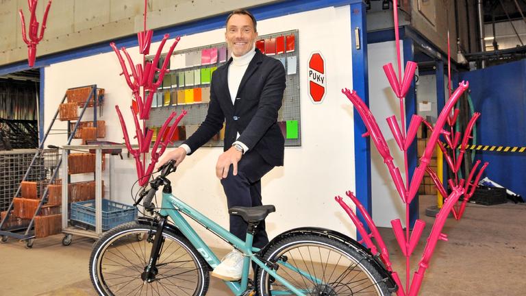 Marc K. Thiel setzt auf Fahrräder statt Immobilien. 
