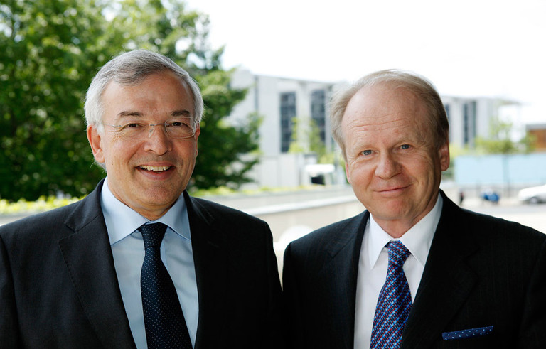 Prof. Thomas Bauer und Herbert Bodner (v.l.n.r.).