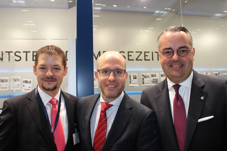 Die drei Gründer von Stoneset Partners (v.l.n.r.): Nico B. Rottke, Philip Meier und Paul Jörg Feldhoff.