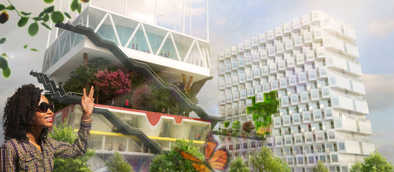 Quelle: Die Wohnkompanie, Urheber: MVRDV Quelle: Die Wohnkompanie, Urheber: MVRDV