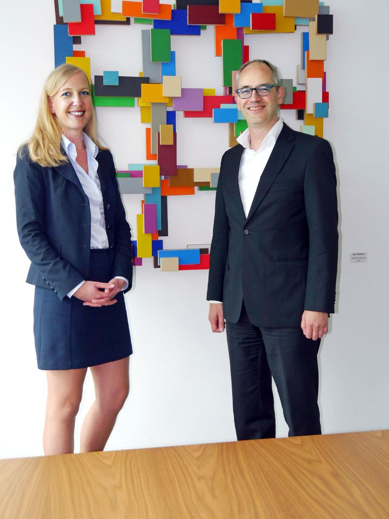 Harren der Dinge, die da kommen mögen: Triuva-Personalerin Katja Kubitza und CEO Wenzel Hoberg. 