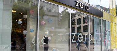 Zero-Laden in Wiesbaden.