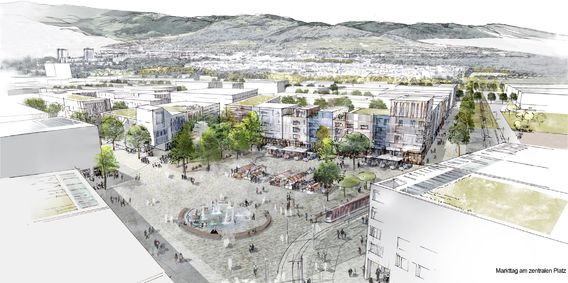 Quelle: Stadt Freiburg, Urheber: K9 Architekten, Latz + Partner, StetePlanung, endura kommunal - Stahl + Weiß Quelle: Stadt Freiburg, Urheber: K9 Architekten, Latz + Partner, StetePlanung, endura kommunal - Stahl + Weiß