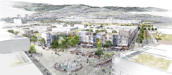Quelle: Stadt Freiburg, Urheber: K9 Architekten, Latz + Partner, StetePlanung, endura kommunal - Stahl + Weiß Quelle: Stadt Freiburg, Urheber: K9 Architekten, Latz + Partner, StetePlanung, endura kommunal - Stahl + Weiß