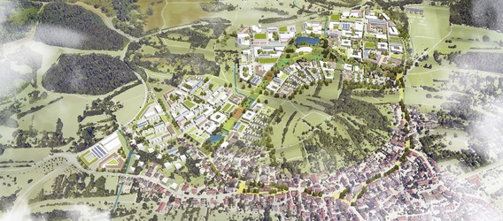 Urheber: KCAP, Ramboll Studio Dreiseitl Urheber: KCAP, Ramboll Studio Dreiseitl