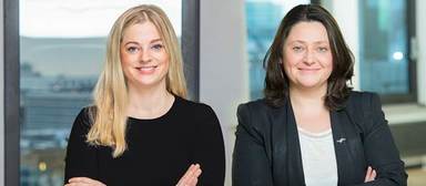 Monika Nusche-Kubetzki (links) und Dorota Dobrzyńska sollen Händler aus aller Welt nach Deutschland holen.