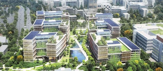Quelle: Pickard Chilton, Glück Landschaftsarchitektur, ARP Stuttgart Quelle: Pickard Chilton, Glück Landschaftsarchitektur, ARP Stuttgart