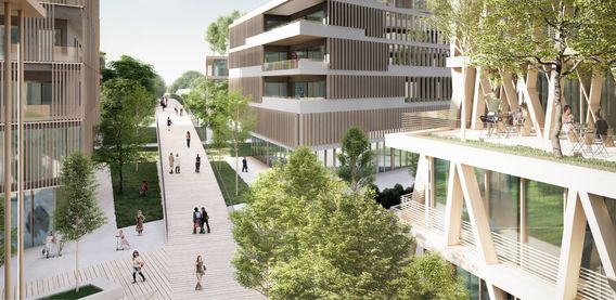 Quelle: moosaik - das verbindende Quartier, Urheber: Kehrbaumarchitekten Quelle: moosaik - das verbindende Quartier, Urheber: Kehrbaumarchitekten