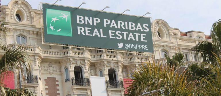 Auf der Mipim in Cannes - hier das Carlton-Hotel - konnte BNPPRE heuer keine Mandate einsammeln.