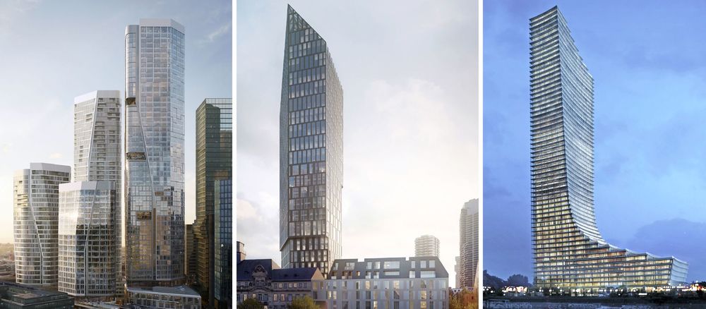Four Quelle: Groß & Partner/ UNStudio; Präsidium Quelle: Gerchgroup AG, Urheber: Florian Schlüter; Elbtower Quelle: David Chipperfield Architects Four Quelle: Groß & Partner/ UNStudio; Präsidium Quelle: Gerchgroup AG, Urheber: Florian Schlüter; Elbtower Quelle: David Chipperfield Architects